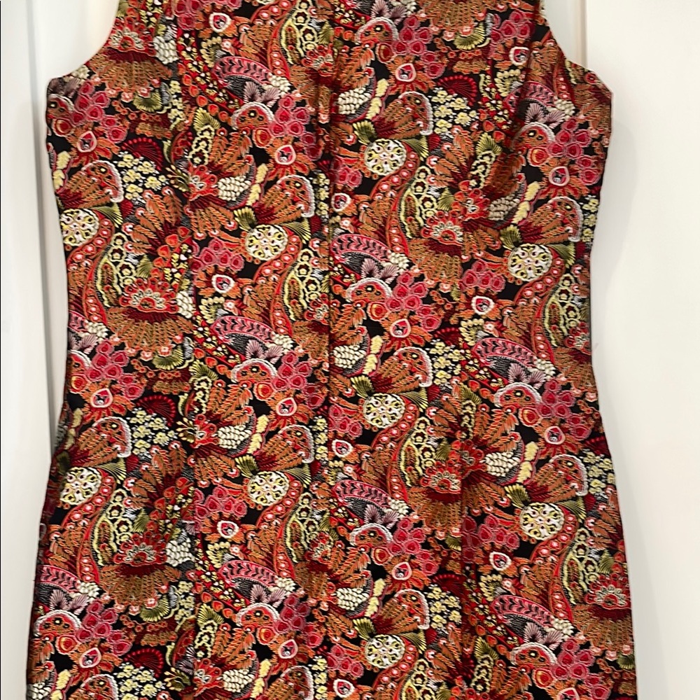 Unforgettable Tori Richard Red A-Line Midi Dress - the eye turner dress - Picture 10 of 14